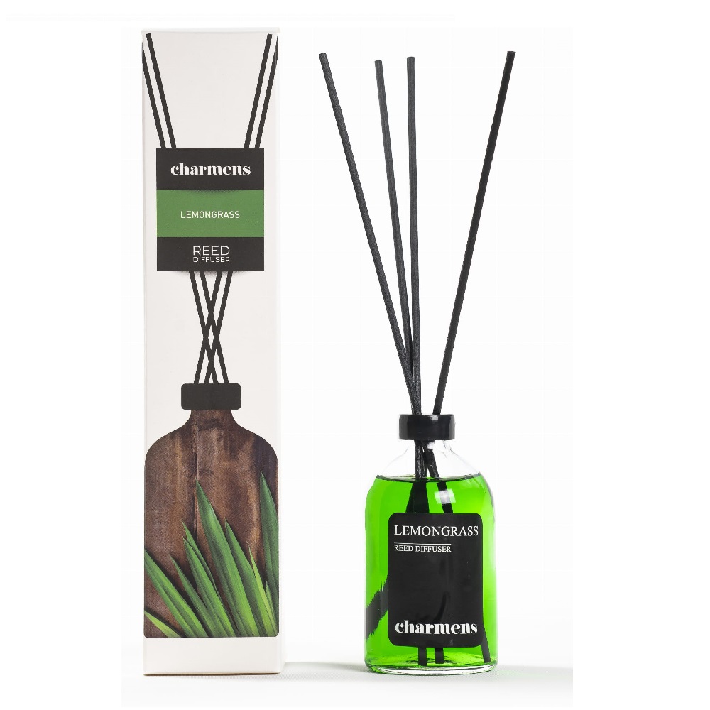 8123371690195059 Reed Diffuser patyczki zapachowe Trawa Cytrynowa 110ml - obrazek 1