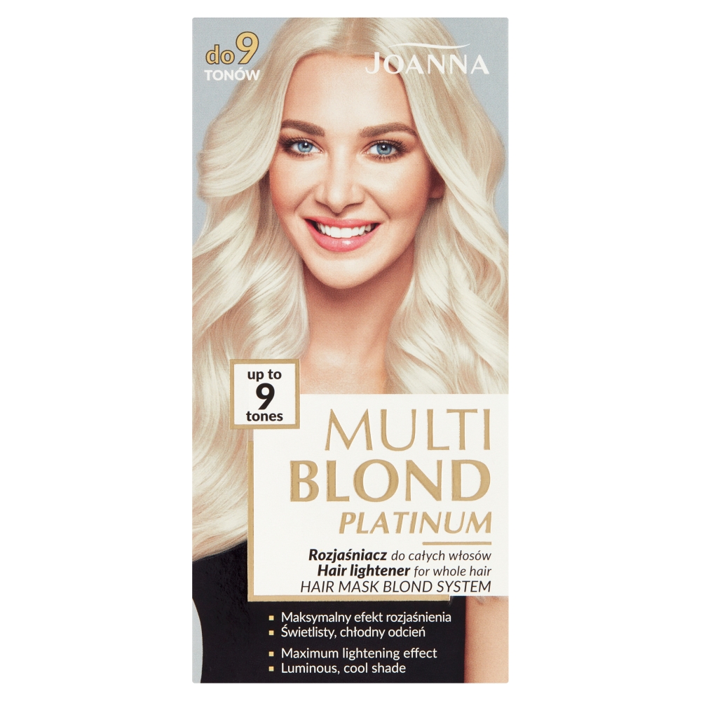 81336641649682089 Multi Blond Platinum rozjaśniacz do całych włosów do 9 tonów - obrazek 1