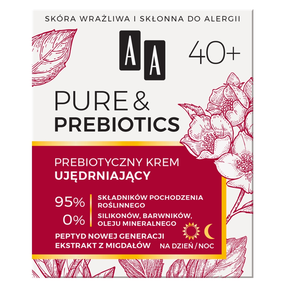 81337511624605012 Pure&Prebiotics 40+ prebiotyczny krem ujędrniający 50ml - obrazek 1