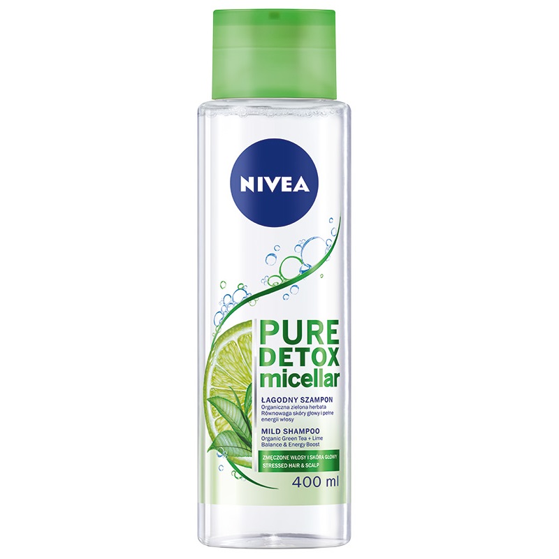 81352341661498771 Pure Detox Micellar łagodny szampon micelarny do zmęczonych włosów i skóry głowy 400ml - obrazek 1