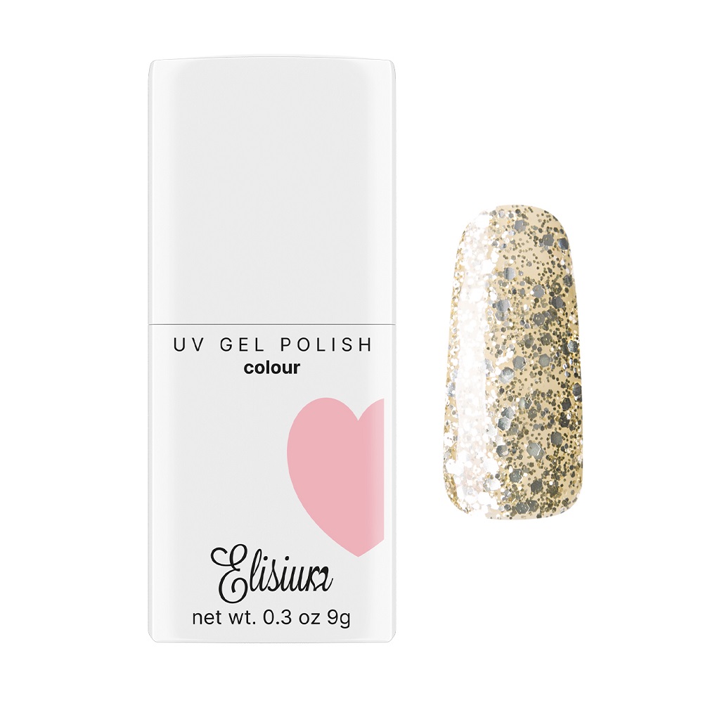 81416101773152420 Colour UV Gel Polish lakier hybrydowy 080 Light Gold 9g - obrazek 1