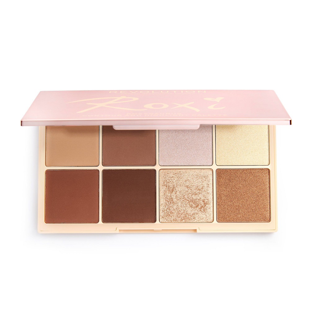 81473041661166947 X Roxxsaurus Highlight & Contour Palette paleta do konturowania 20g - obrazek 1