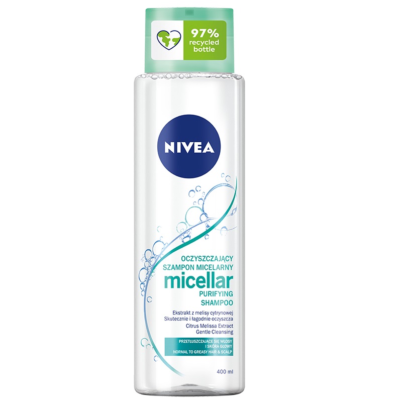 81552431661489943 Micelarny szampon głęboko oczyszczający do włosów przetłuszczających się 400ml - obrazek 1