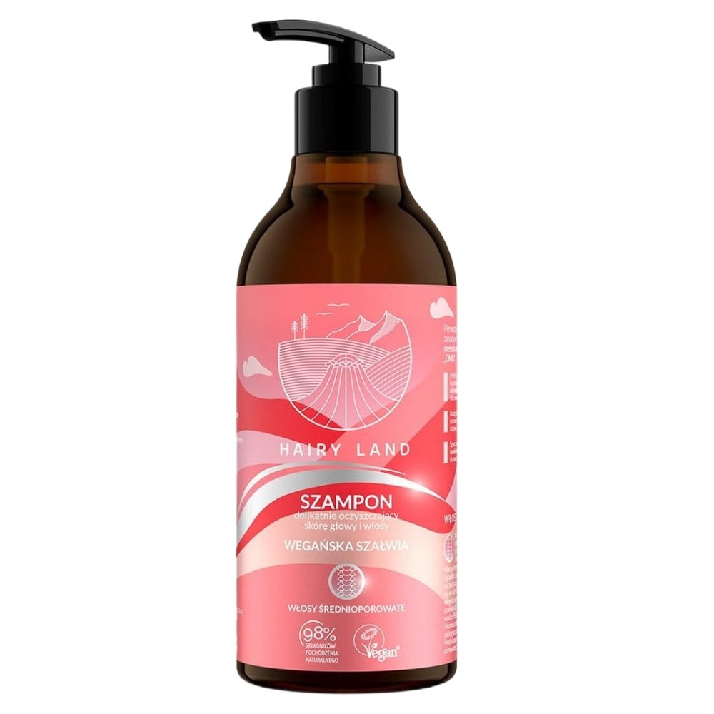81569431760704347 Szampon do włosów średnioporowatych Wegańska Szałwia 400ml - obrazek 1