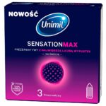 Senstation Max prezerwatywy z największa liczbą wypustek 3szt.