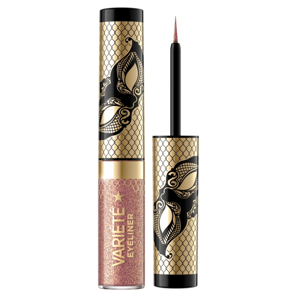 81579711698666648 Variete kolorowy eyeliner w kałamarzu 01 Sparkle Gold 4ml - obrazek 1