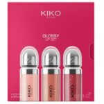 Glossy Lip Set 03 zestaw trzech nawilżających błyszczyków do ust z efektem objętości 3D 3x6.5ml