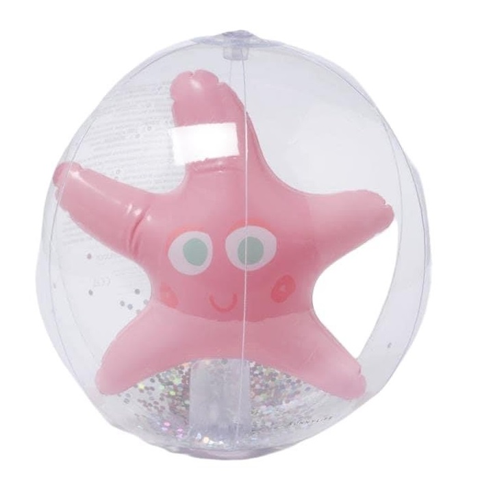 81727691688729591 Ocean Treasure dmuchana piłka plażowa 3D Rose - obrazek 1