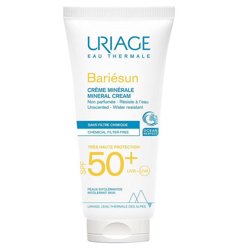 81783751727157434 Bariesun Mineral Cream krem mineralny do twarzy i ciała SPF50+ 100ml - obrazek 1