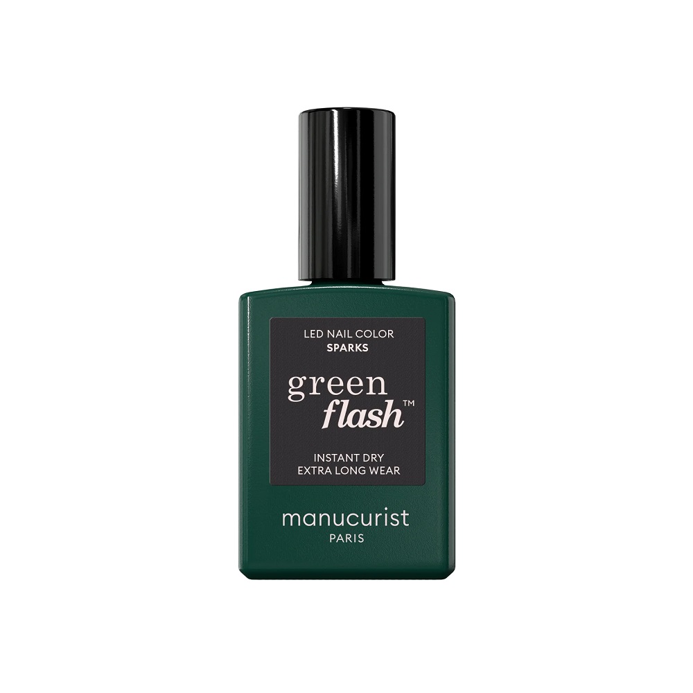 81813461768224761 Green Flash Nail Polish lakier do paznokci Sparks 15ml - obrazek 1