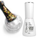 Luxury Gem Top Coat hybrydowy lakier nawierzchniowy G04 Ruby 10ml