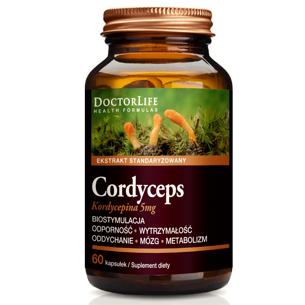 8194171686561339 Cordyceps 500mg suplement diety 60 kapsułek - obrazek 1
