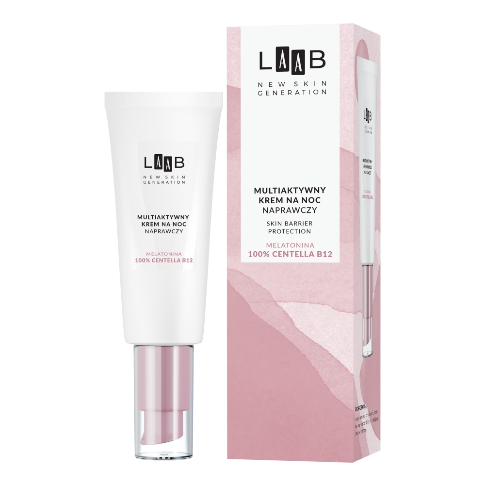 81949101732857971 LAAB multiaktywny krem na noc naprawczy 40ml - obrazek 1