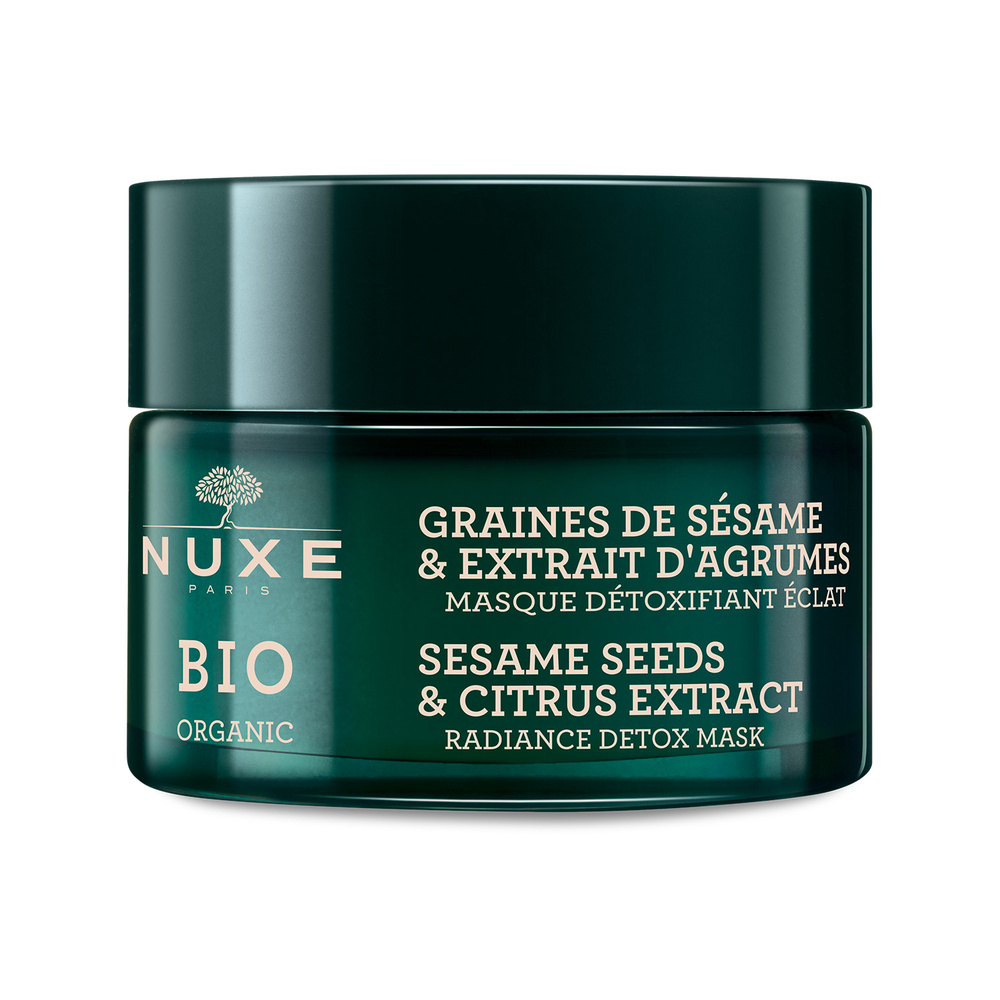 82048781652182572 Bio Organic rozświetlająca maska detoksykująca z ekstraktem z cytrusów i ziaren sezamu 50ml - obrazek 1
