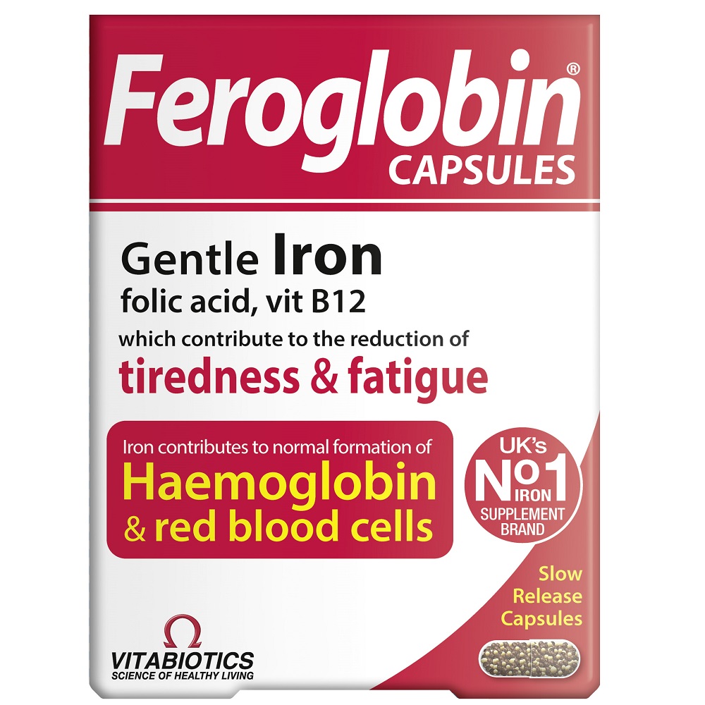 82050761724303201 Feroglobin Capsules feroglobina suplement diety 30 kapsułek - obrazek 1