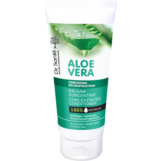 82078461678697275 Aloe Vera Balm balsam odbudowujący do wszystkich rodzajów włosów 200ml - obrazek 1