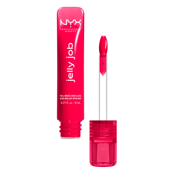 82094561767351332 Jelly Job błyszczyk do ust z wysokim połyskiem 14 Cherry Jelly 8ml - obrazek 1