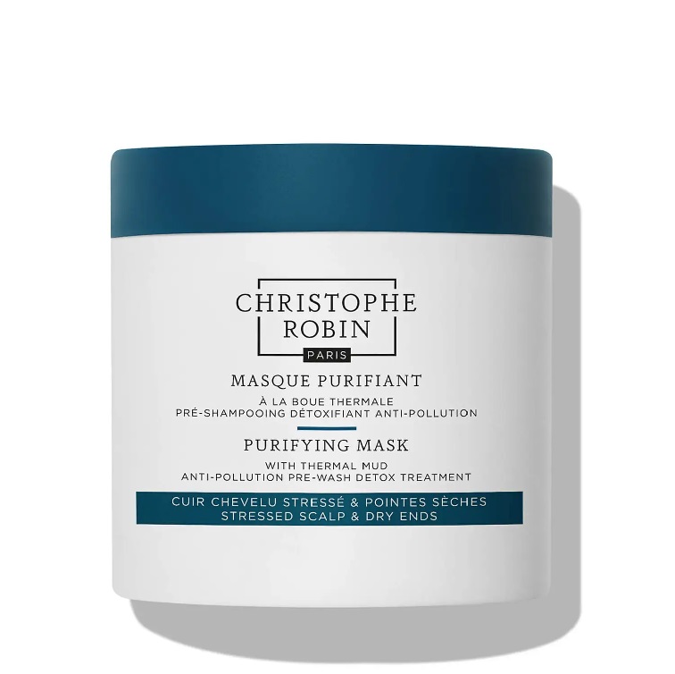 82103861662726543 Purifying Mask With Thermal Mud detoksykująca maska przed myciem włosów 250ml - obrazek 1