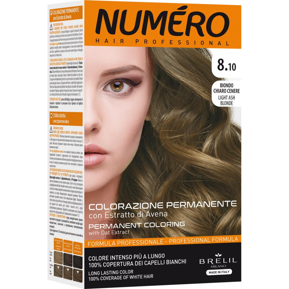 82175361662973715 Permanent Coloring farba do włosów 8.10 Light Ash Blonde 140ml - obrazek 1