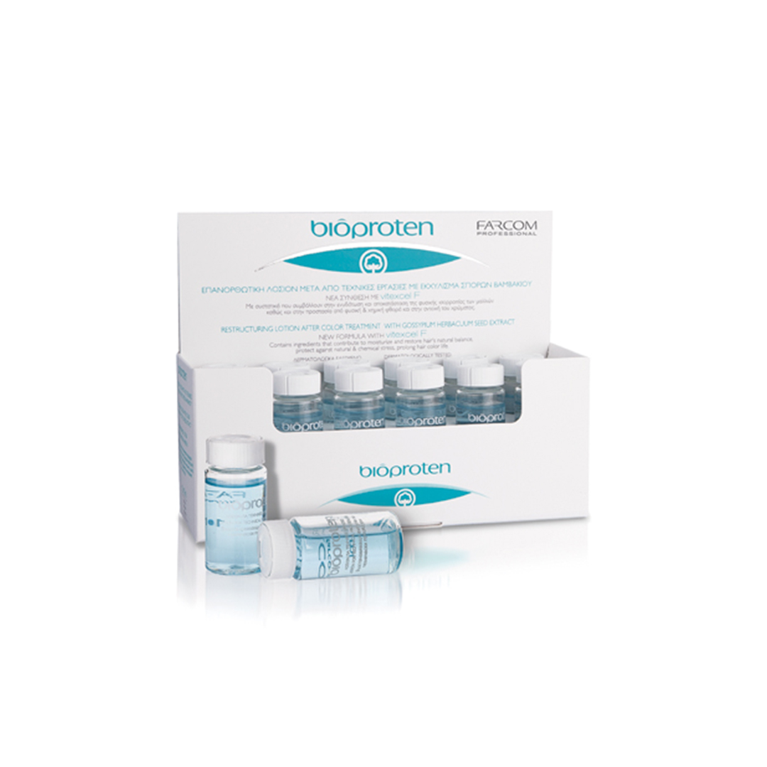82282301642075926 Bioproten Restructuring Lotion After Color Treatment odżywcze ampułki do włosów z ekstraktem nasion bawełny 12x10ml - obrazek 1