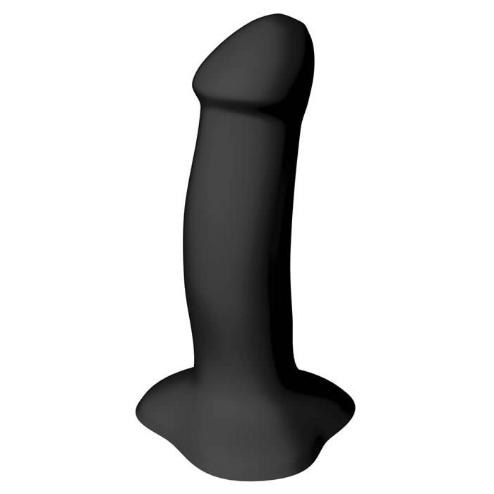 82305461614775923 Amor silikonowe dildo Czarny - obrazek 1
