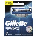 Mach3 Turbo wymienne ostrza do maszynki do golenia 2szt
