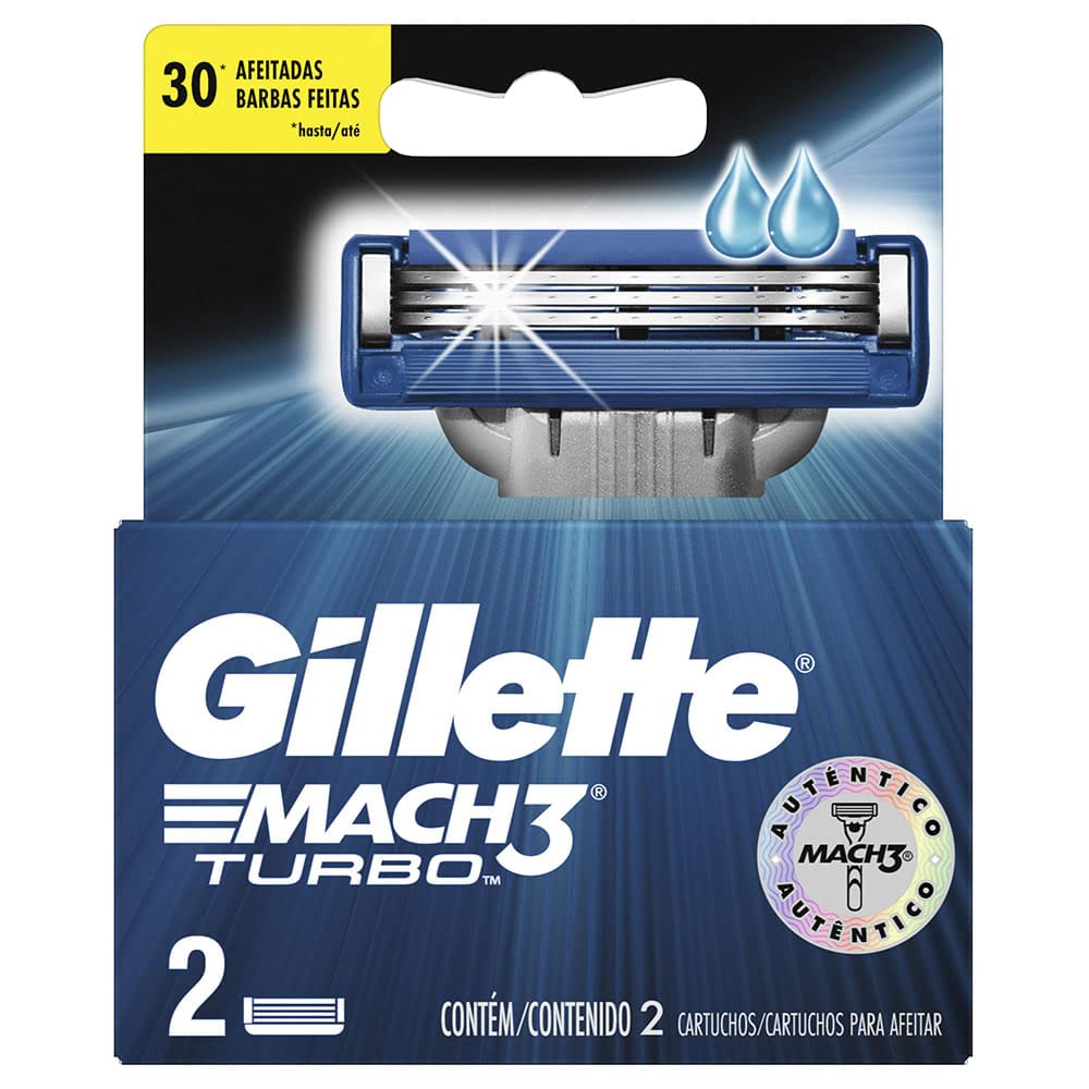82406281692972364 Mach3 Turbo wymienne ostrza do maszynki do golenia 2szt - obrazek 1
