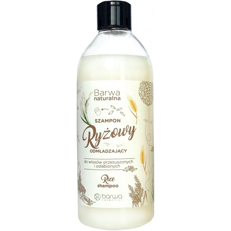 82437411658746630 Naturalna odmładzający szampon ryżowy 500ml - obrazek 1