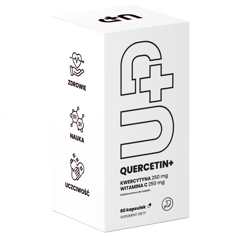 82485441750675115 Quercetin+ UP kwercetyna suplement diety 60 kapsułek - obrazek 1
