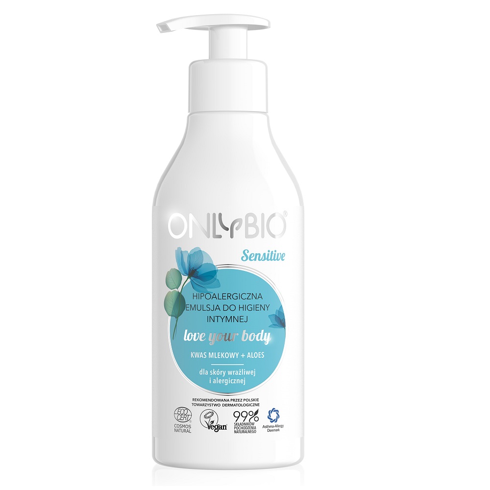 82489041682584694 Sensitive hipoalergiczna emulsja do higieny intymnej 250ml - obrazek 1