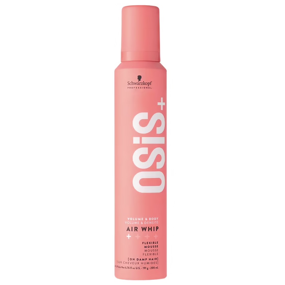 82518621717698500 Osis+ Air Whip elastyczna pianka ulepszająca podatność włosów na układanie 200ml - obrazek 1