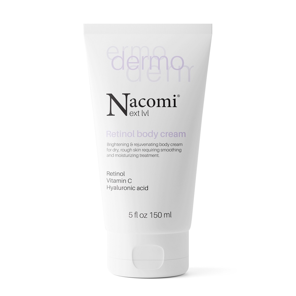 82524941659944387 Next Level Dermo rozjaśniająco-odmładzający krem do ciała z retinolem i witaminą C 150ml - obrazek 1