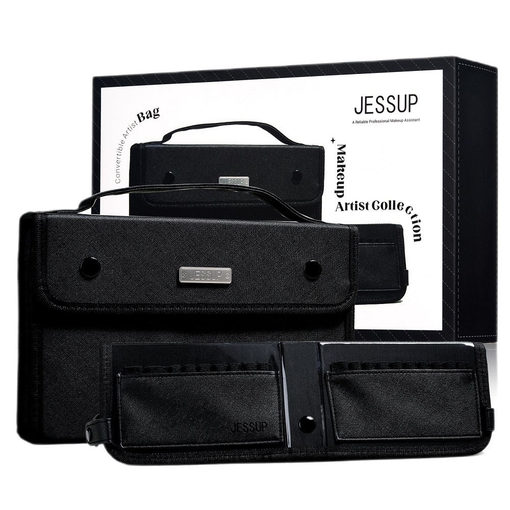 8252971745822897 Convertible Makeup Artist Bag składana torba na pędzle CB023 - obrazek 1