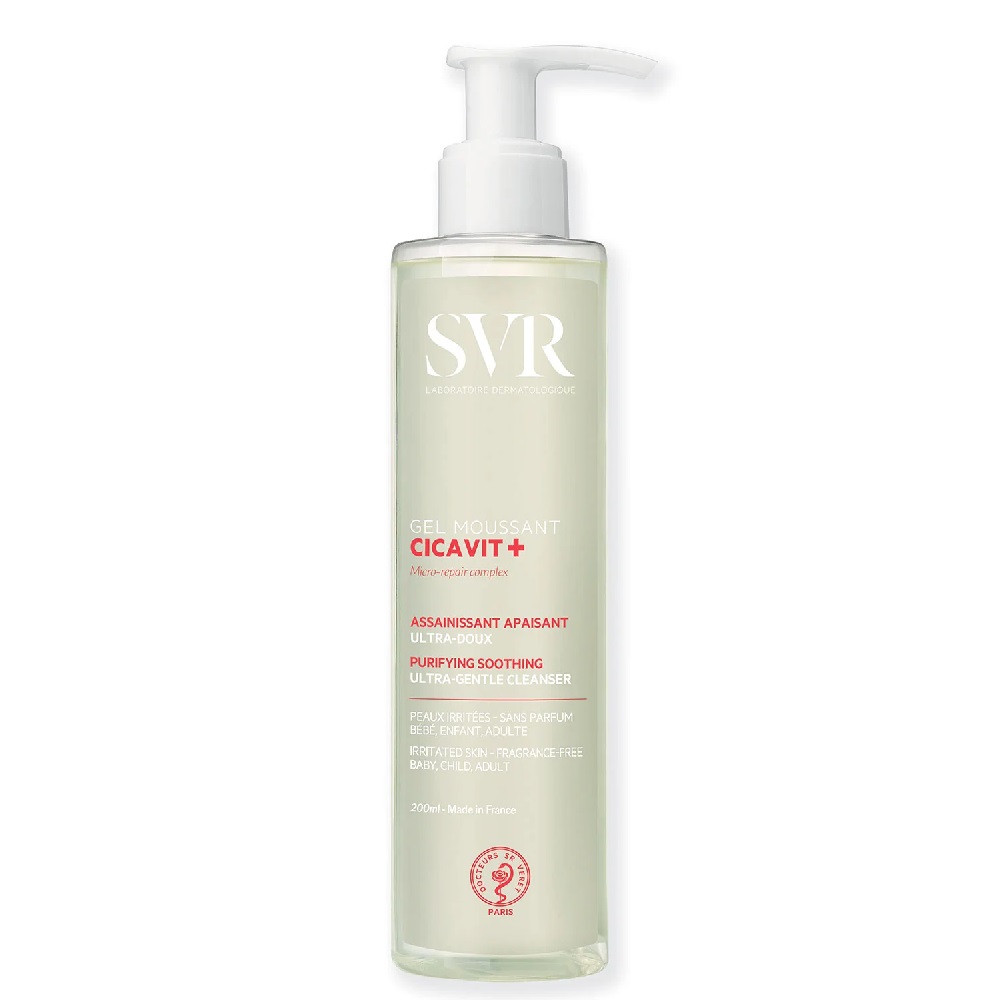 82540621678201846 Cicavit+ Gel Moussant ultradelikatny kojący żel oczyszczający 200ml - obrazek 1
