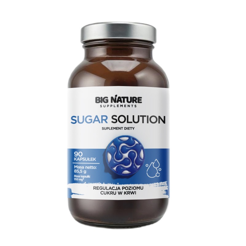 82567411763609467 Sugar Solution suplement diety 90 kapsułek - obrazek 1