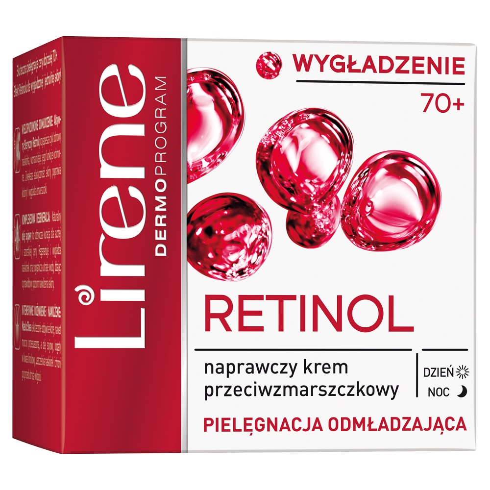 82569591721274882 Retinol naprawczy krem przeciwzmarszczkowy na dzień i na noc 70+ 50ml - obrazek 1