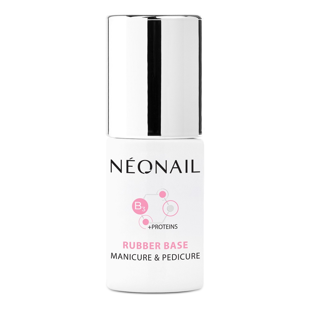82588751710161658 Rubber Base Manicure & Pedicure baza hybrydowa 7.2ml - obrazek 1