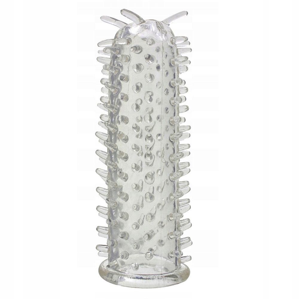 82604081695118781 Clear Power nakładka na penisa do stymulacji pochwy N01 - obrazek 1
