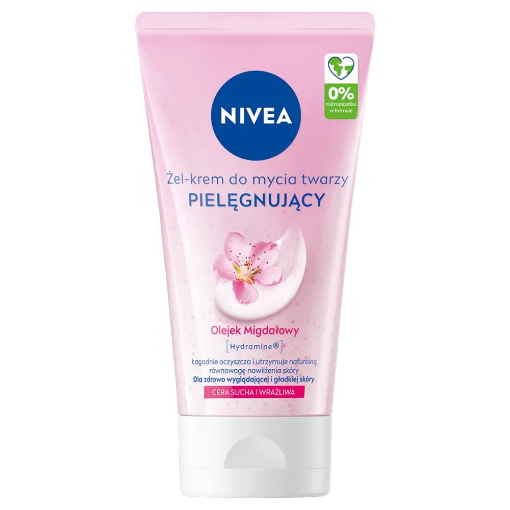 82784371753966197 Żel-krem do mycia twarzy cera sucha i wrażliwa 150ml - obrazek 1