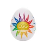 Egg Shiny Pride Edition jednorazowy masturbator w kształcie jajka