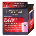 Revitalift Laser X3 krem anti-aging o potrójnym działaniu na dzień 50ml