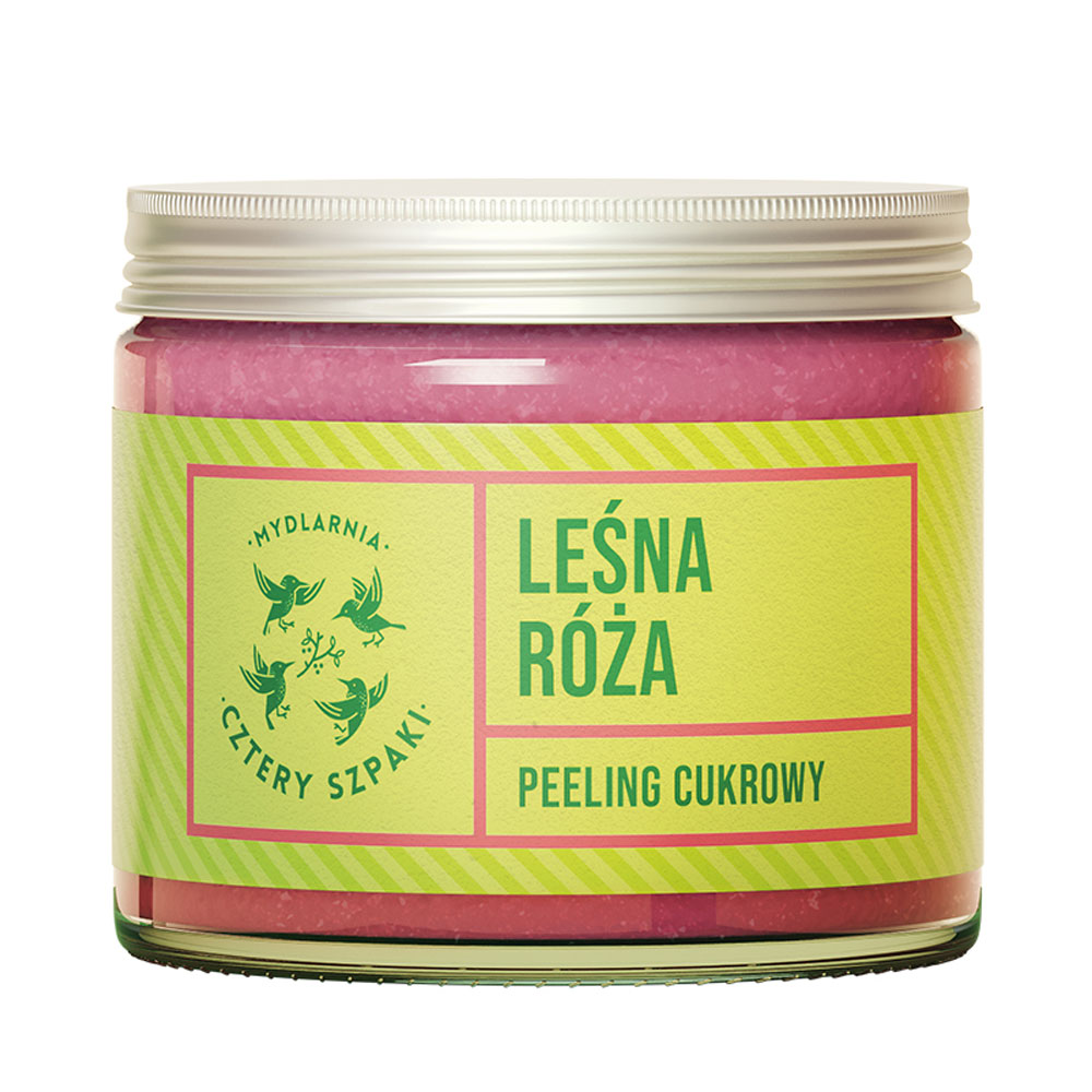 829281757950188 Peeling cukrowy Leśna Róża 250ml - obrazek 1