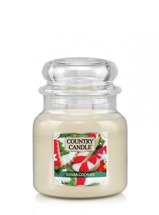 83001291642596903 Średnia świeca zapachowa z dwoma knotami Sugar Cookies 453g - obrazek 1