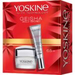 Geisha Gold Secret zestaw krem na dzień i noc 65+ 50ml + krem pod oczy 15ml