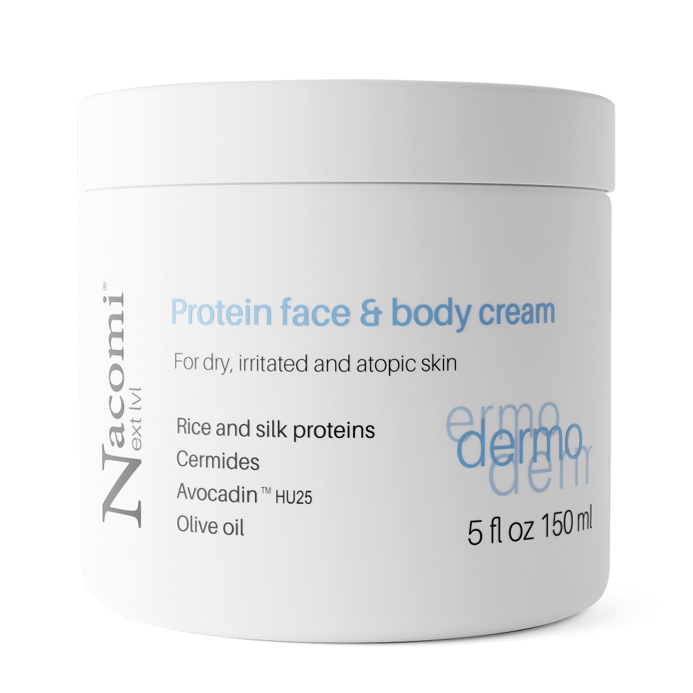 83046631659945777 Next Level Dermo proteinowy krem do twarzy i ciała dla skóry atopowej suchej i podrażnionej 150ml - obrazek 1