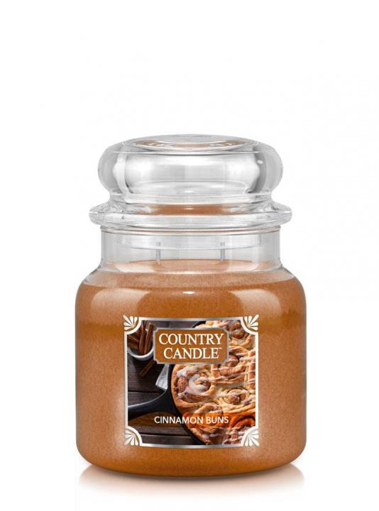 83074121642663969 Średnia świeca zapachowa z dwoma knotami Cinnamon Buns 453g - obrazek 1