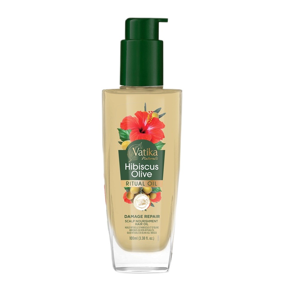 83090221777368350 Hibiscus Olive regenerujący olejek do włosów 100ml - obrazek 1