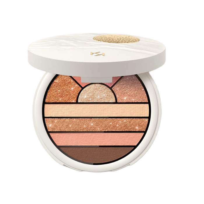 83156391716891227 Gold Reflections Sun Mirage Eyeshadow Palette paleta 9 matowych i metalicznych cieni do powiek 01 Golden Sunrise 8.5g - obrazek 1