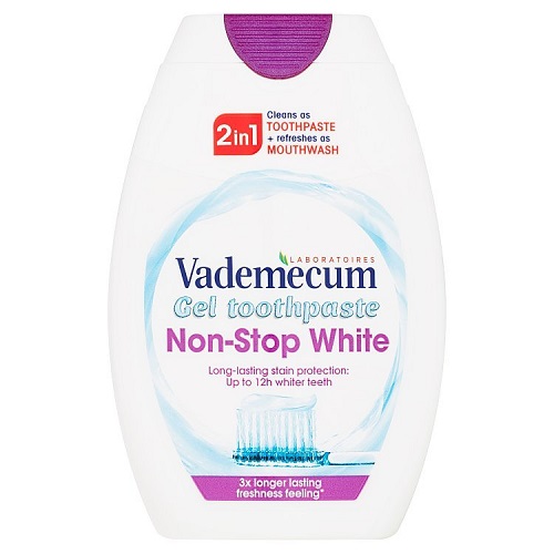 83194391586881207 2in1 Toothpaste&Mouthwash Non-Stop White pasta do zębów i płyn do płukania jamy ustnej 75ml - obrazek 1