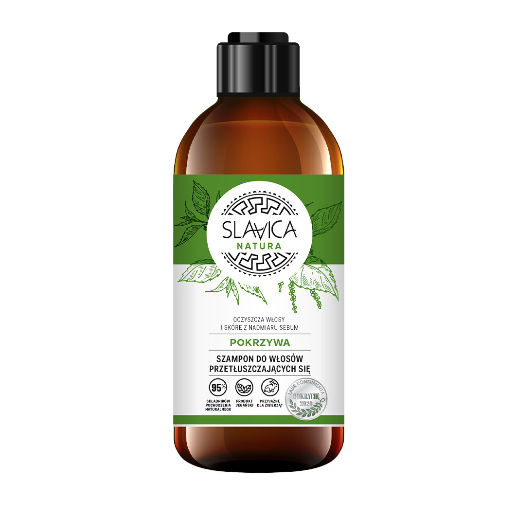 83213761646911423 Natura szampon do włosów przetłuszczających się Pokrzywa 400ml - obrazek 1